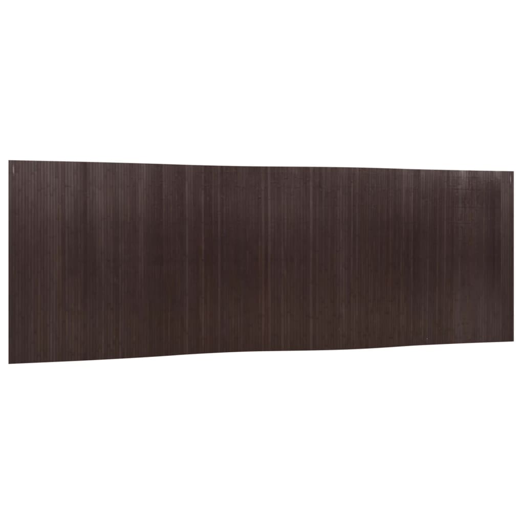 Divisorio Ambienti Marrone Scuro Larghezza 600 cm Altezza 165 cm in Bambù