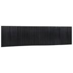 Divisorio Ambienti Nero Larghezza 800 cm Altezza 165 cm in Bambù