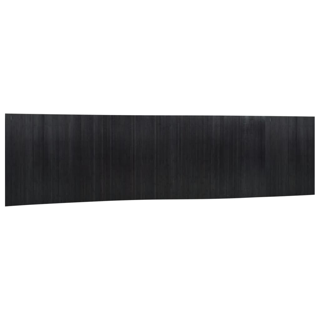 Divisorio Ambienti Nero Larghezza 800 cm Altezza 165 cm in Bambù