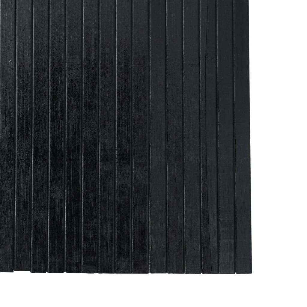 Divisorio Ambienti Nero Larghezza 800 cm Altezza 165 cm in Bambù