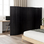 Divisorio Ambienti Nero Larghezza 800 cm Altezza 165 cm in Bambù