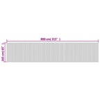 Divisorio Ambienti Marrone Larghezza 800 cm Altezza 165 cm in Bambù