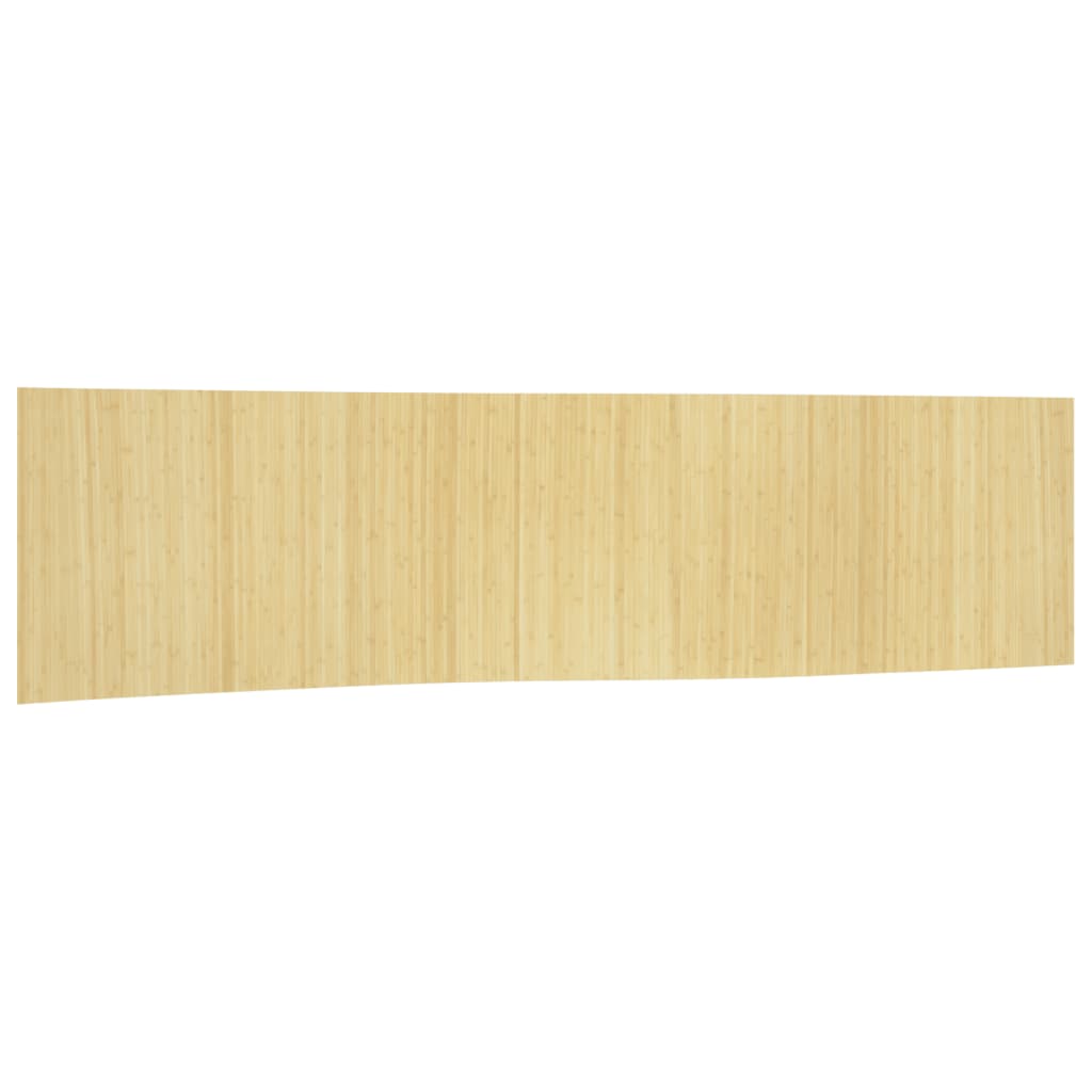 Divisorio Ambienti Naturale Chiaro Larghezza 800 cm Altezza 165 cm in Bambù