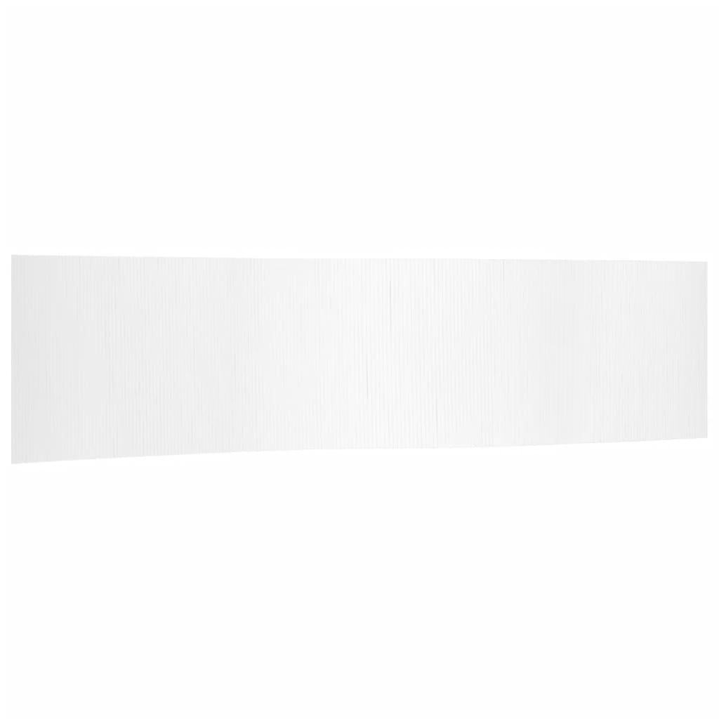 Divisorio Ambienti Bianco Larghezza 800 cm Altezza 165 cm in Bambù