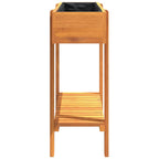 Fioriera Rialzata da Giardino 90x30x75 cm Legno Massello Acacia