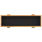 Fioriera Rialzata da Giardino 90x30x75 cm Legno Massello Acacia