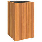 Fioriera da Giardino 35x35x60 cm in Legno Massello di Acacia