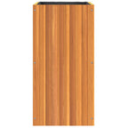 Fioriera da Giardino 45x45x90 cm in Legno Massello di Acacia