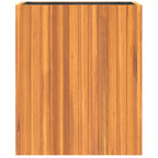 Fioriera da Giardino 59x27,5x70 cm in Legno Massello di Acacia