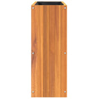 Fioriera da Giardino 59x27,5x70 cm in Legno Massello di Acacia