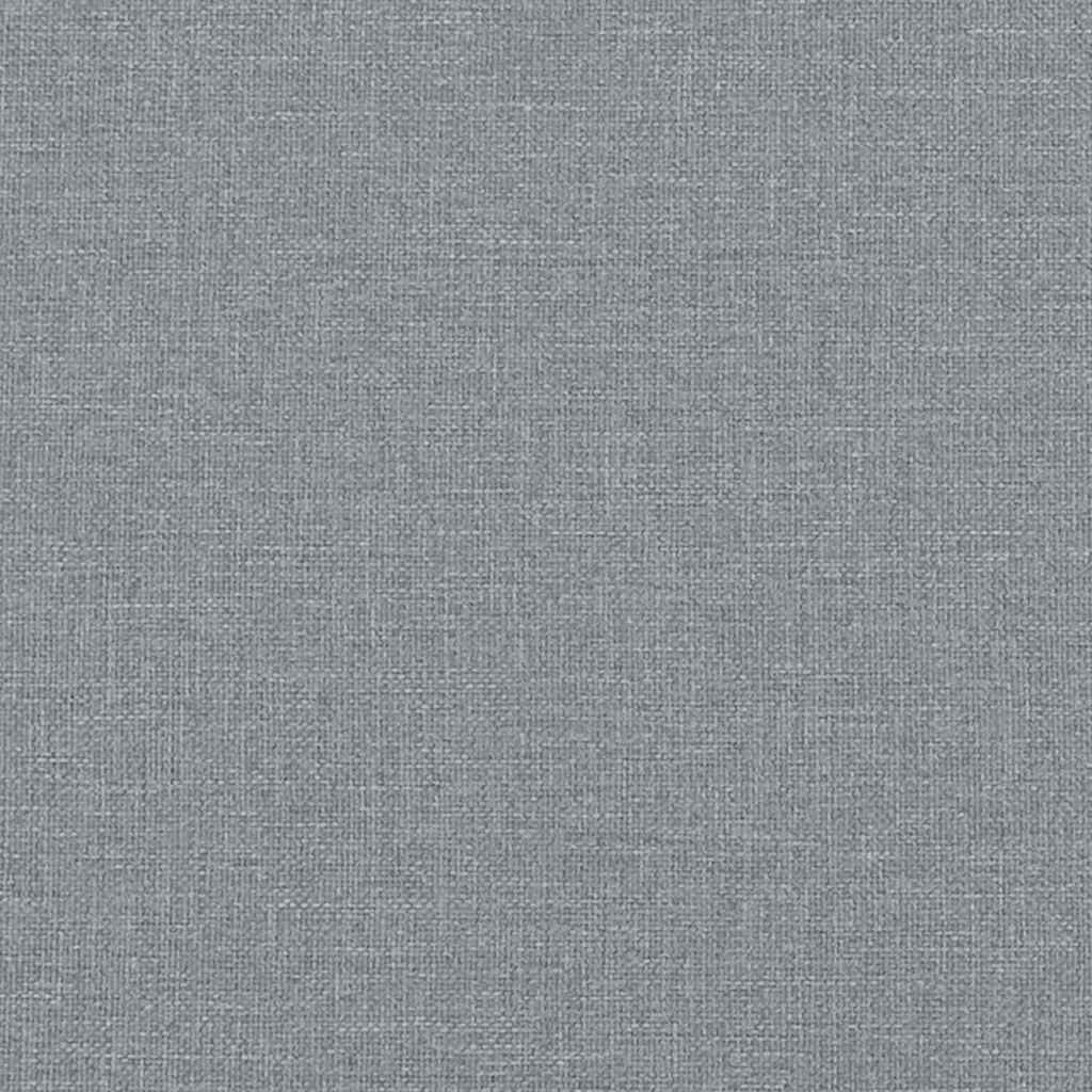 Poltrona Reclinabile in Tessuto Grigio Chiaro