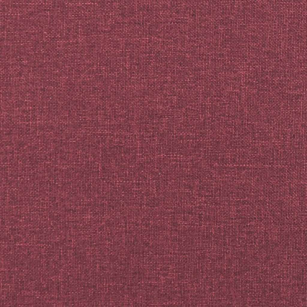 Poltrona Reclinabile in Tessuto Rosso Vino