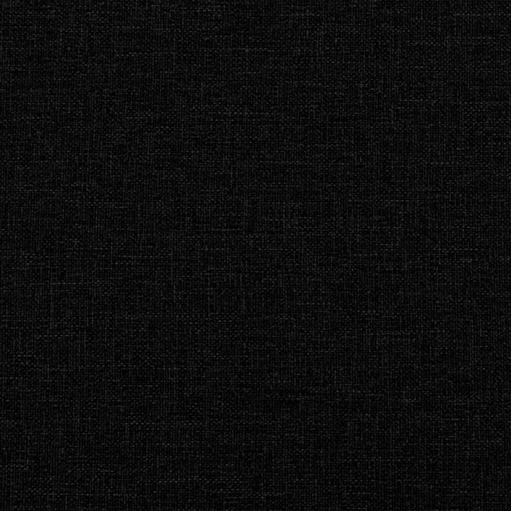 Poltrona Massaggiante Reclinabile Nera in Tessuto