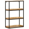 Libreria 70 x 35 x 110 cm Legno massello di mango
