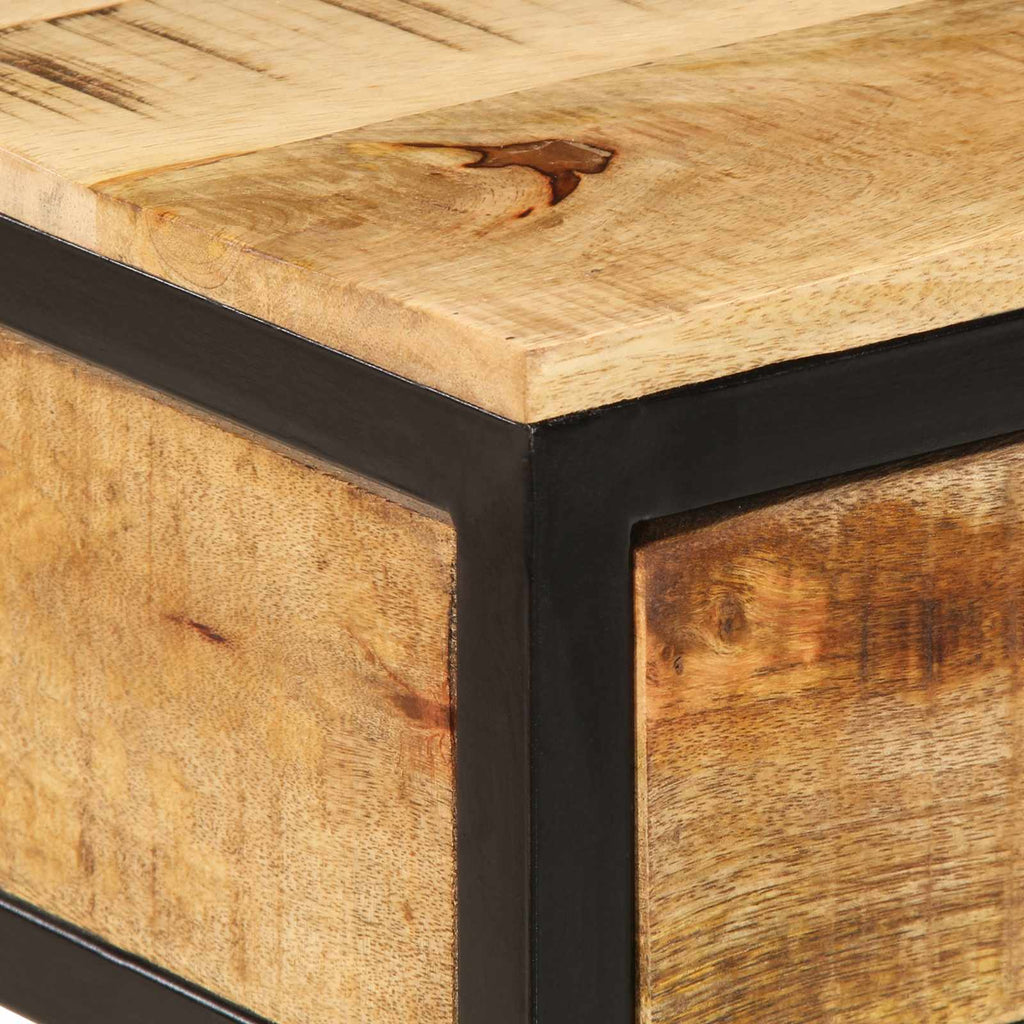 Comodino con cassetto Marrone 40 x 35 x 50 cm