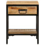 Comodino con cassetto Marrone 40 x 35 x 50 cm