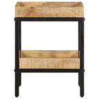 Tavolo laterale Marrone 35 x 35 x 45 cm Legno di mango massello