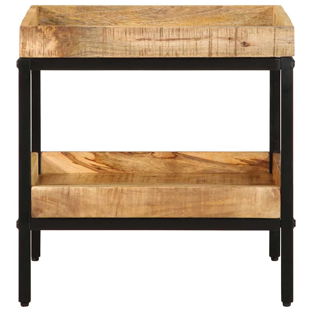 Tavolo laterale Marrone 45 x 45 x 45 cm Legno di mango massello