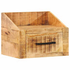 Armadio da Notte con cassetto Marrone 40 x 30 x 30 cm