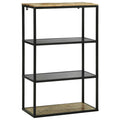 Libreria 70 x 35 x 110 cm Legno massello di mango