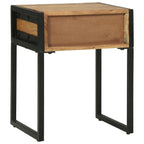 Comodino con cassetto Marrone 40 x 35 x 50 cm