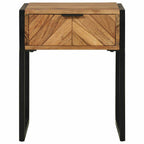 Comodino con cassetto Marrone 40 x 35 x 50 cm