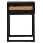 Comodino con cassetto Marrone 40 x 35 x 50 cm