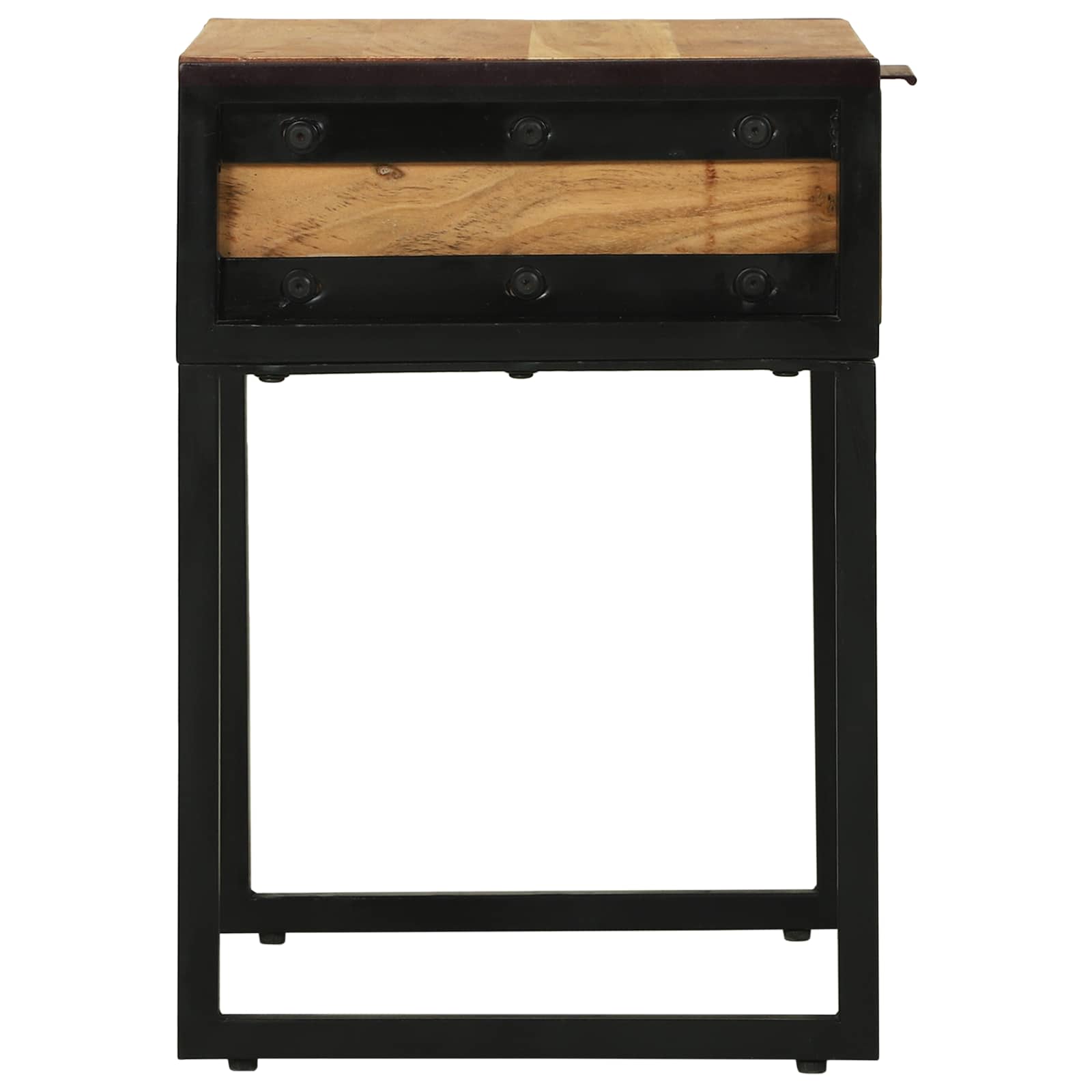 Comodino con cassetto Marrone 40 x 35 x 50 cm
