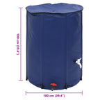 Serbatoio Acqua con Rubinetto Pieghevole 750 L in PVC