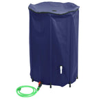 Serbatoio Acqua con Rubinetto Pieghevole 1000 L in PVC