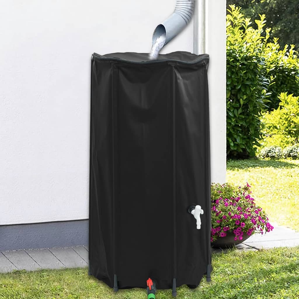 Serbatoio Acqua con Rubinetto Pieghevole 100 L in PVC