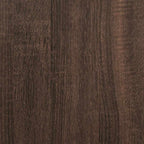 Mobile TV Rovere Marrone 206,5x28,5x95 cm in Legno Multistrato