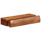 Mensole da Parete 2 pz 40x17x8 cm in Legno Massello di Acacia