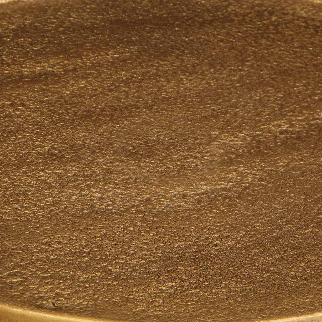 Tavolini da Salotto 2 pz Oro in Legno Multistrato