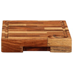 Tagliere 30x21x4 cm in Legno Massello di Acacia