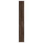 Scarpiera Rovere Marrone 60x21x163,5 cm in Legno Multistrato
