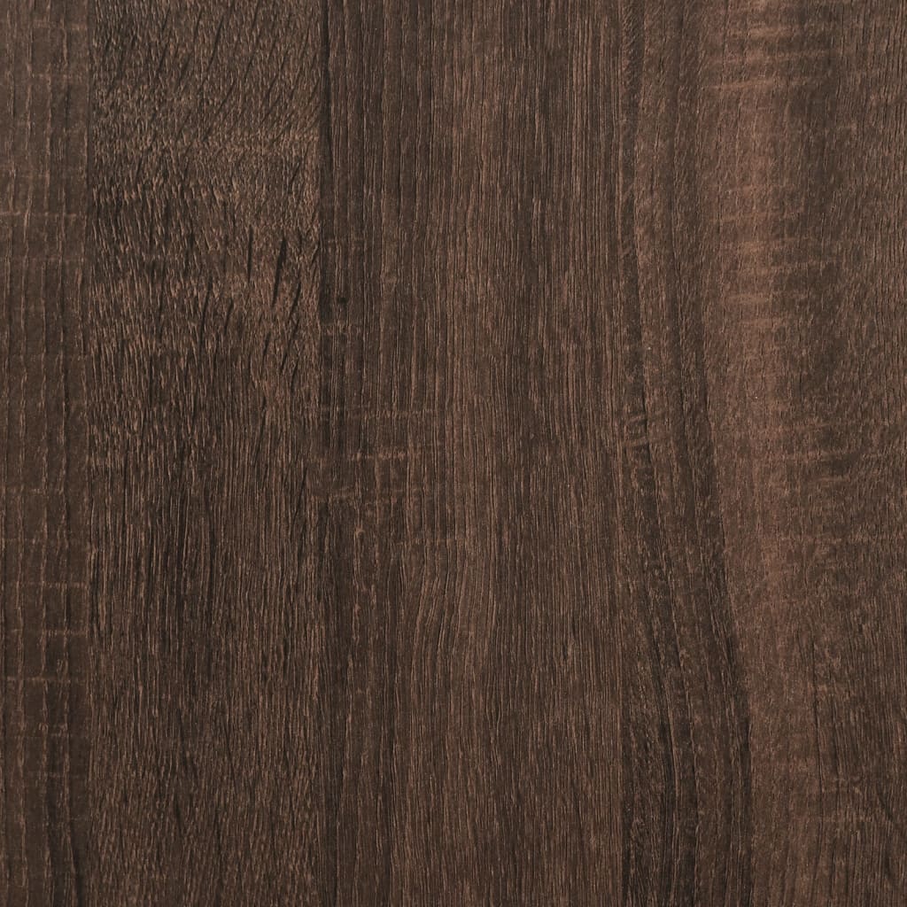 Scarpiera Rovere Marrone 60x21x163,5 cm in Legno Multistrato