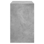 Scarpiera Grigio Cemento 80x42x69 cm in Legno Multistrato