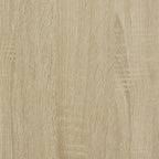 Scarpiera Rovere Sonoma 60x34x116 cm in Legno Multistrato