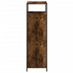 Scarpiera Rovere Fumo 60x34x112 cm in Legno Multistrato