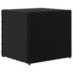 Fioriera da Giardino Nera 36x30x32 cm in Polyrattan