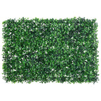 Recinzione Foglie Arbusti Artificiali 6 pz Verde 40x60 cm