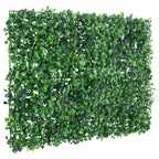 Recinzione Foglie Arbusti Artificiali 6 pz Verde 40x60 cm
