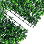 Recinzione Foglie Arbusti Artificiali 6 pz Verde 40x60 cm
