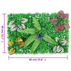 Recinzione Piante Artificiali 6 pz Verde 40x60 cm