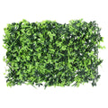 Recinzione Foglie Artificiali 6 pz Verde 40x60 cm