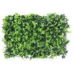Recinzione Foglie Artificiali 6 pz Verde 40x60 cm