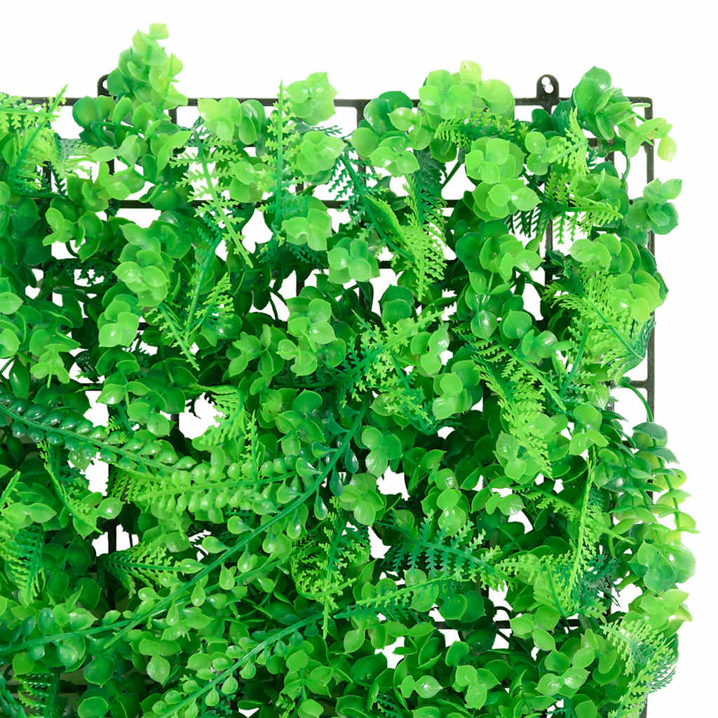 Recinzione Foglie Felce Artificiali 6 pz Verde 40x60 cm