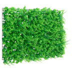 Recinzione Foglie Felce Artificiali 24 pz Verde 40x60 cm