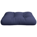 Cuscino per Pallet Blu Marino 60x60x12 cm in Tessuto